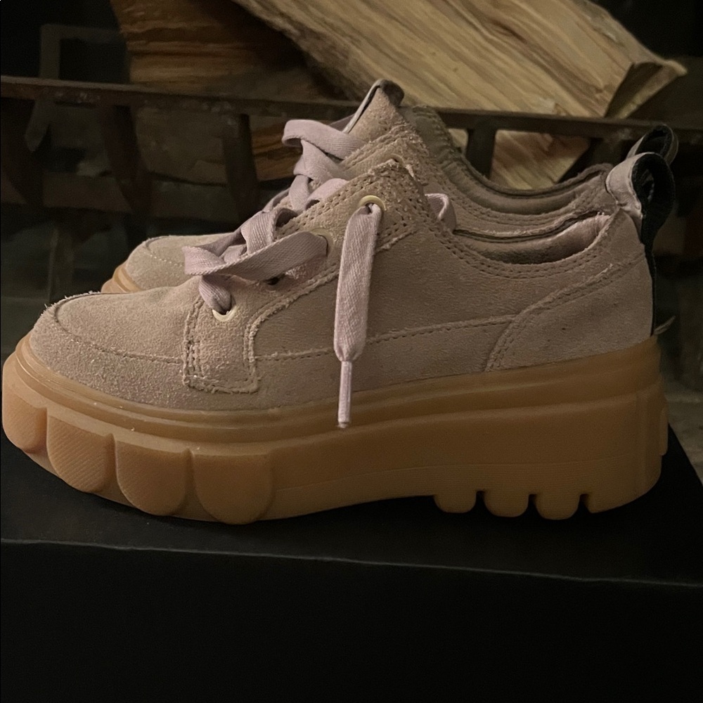 Sorel Caribou X Women's Platform Shoes - Taupe and Sea Salt - Picture 8 of 12
